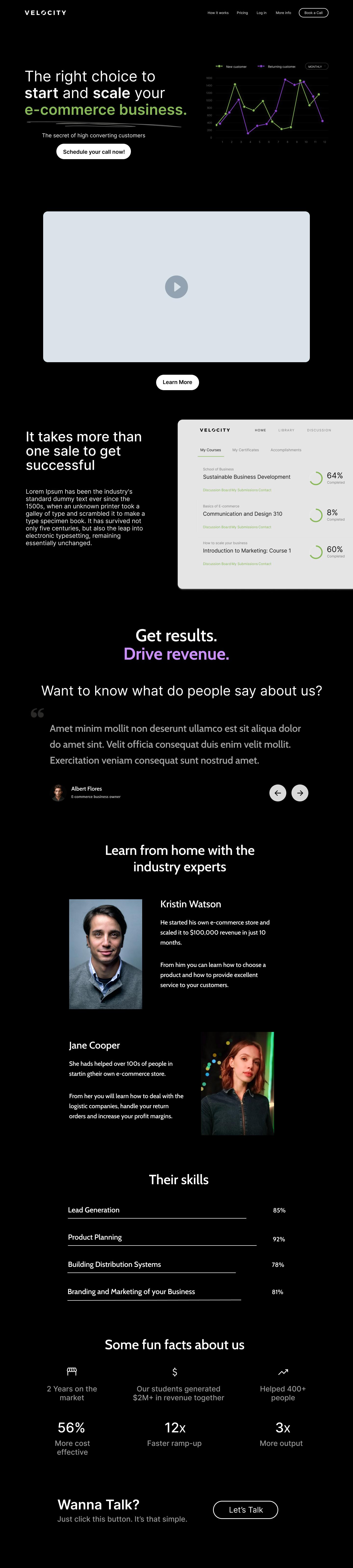 A screenshot of web page