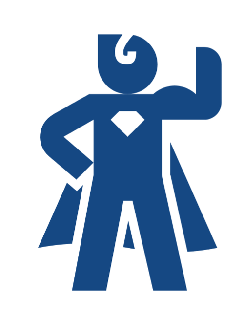 Icon showing two people inside a heart shape above a handshake.