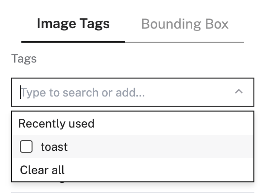 A screenshot of the image tag I used for my DIY automatic smart pet feeder: simply "toast."