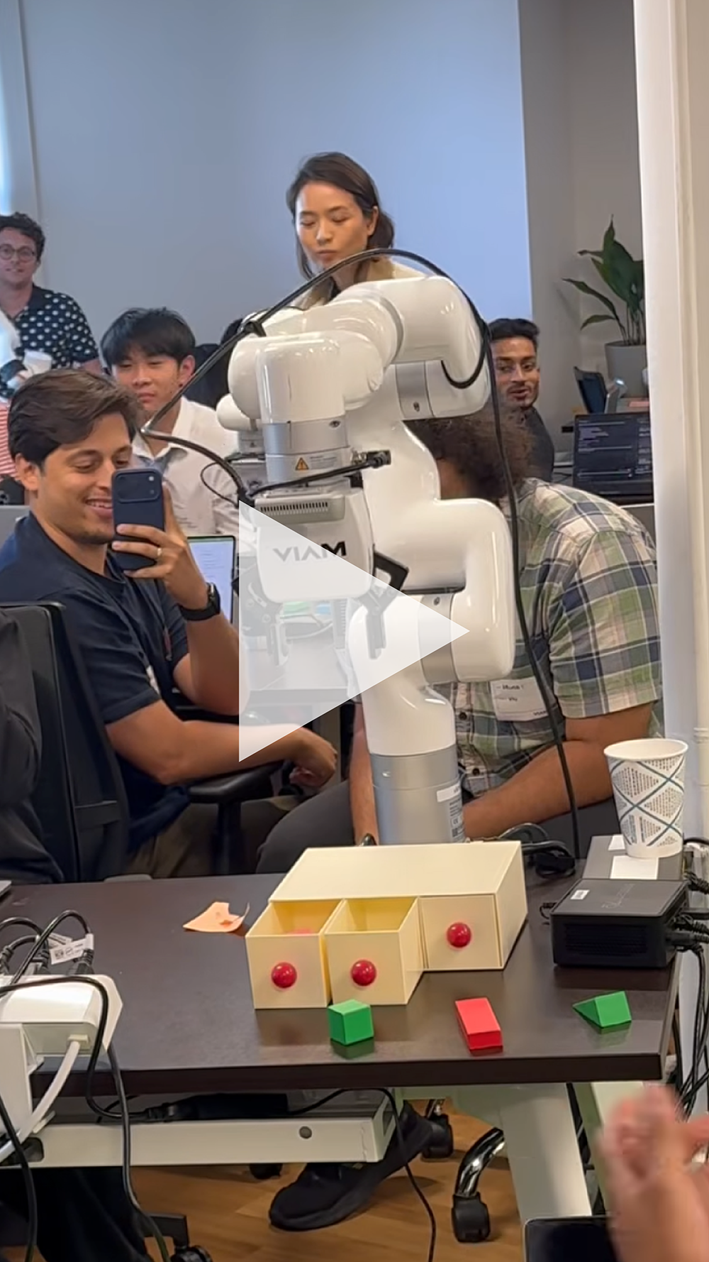 A thumbnail for a video of our hackathon with SPC