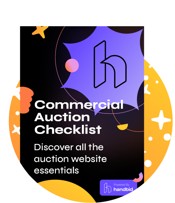 Badge for auction kickoff ebook