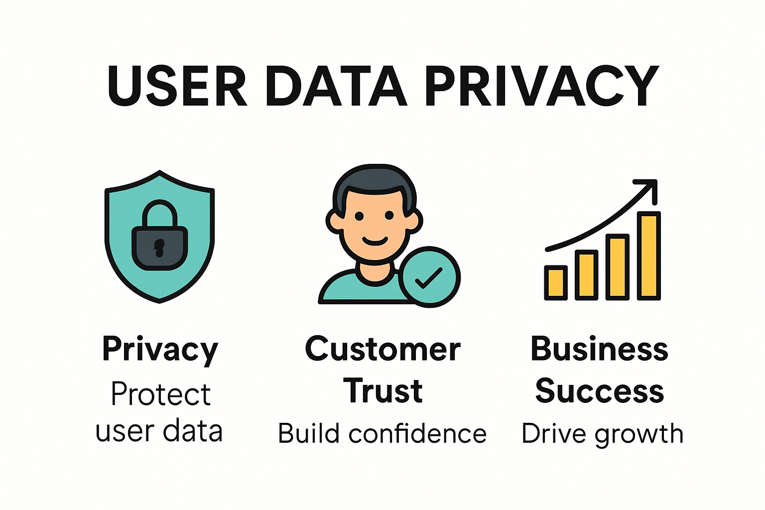 Overview of key concepts in user data privacy