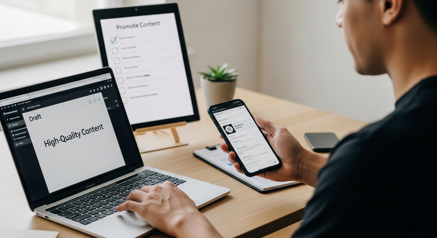 content promotion process