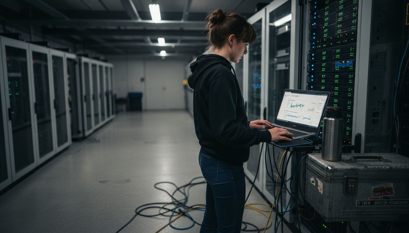 Technician validating server-side analytics setup