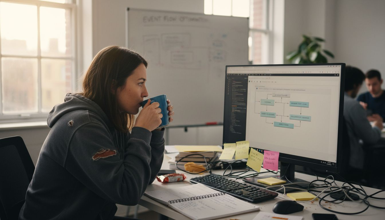 Developer reviewing Shopify purchase flow