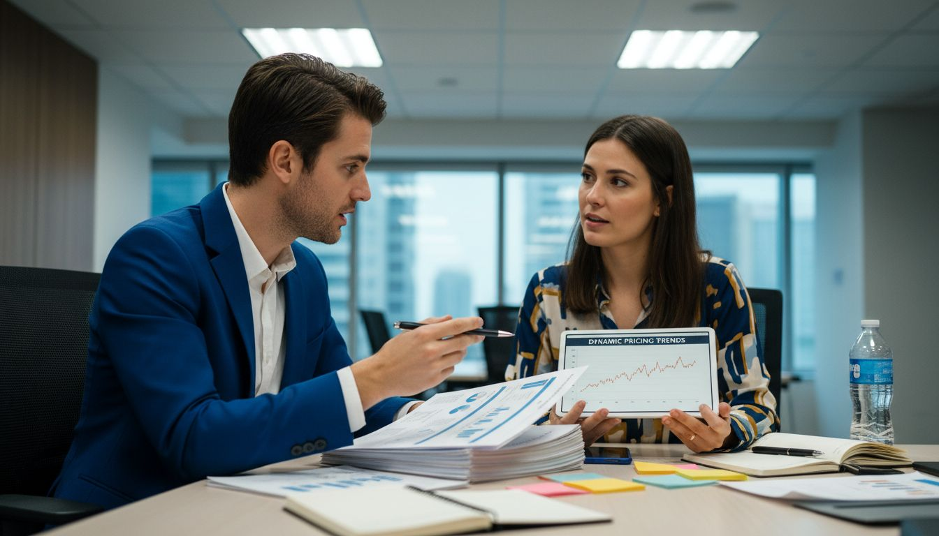 Team reviews e-commerce data strategies