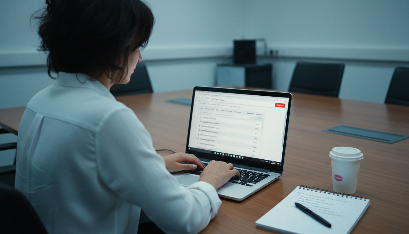 Marketer configuring tag manager settings