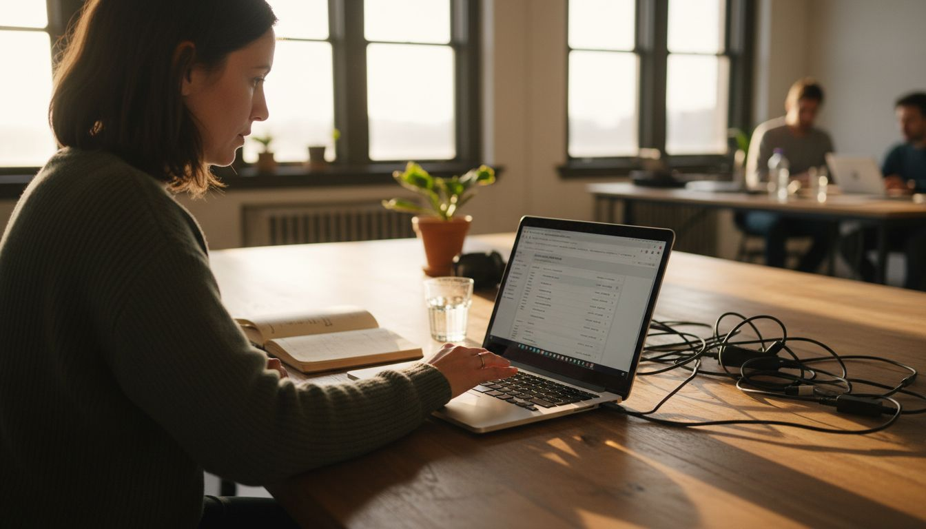 Marketer configuring GA4 debug mode at table