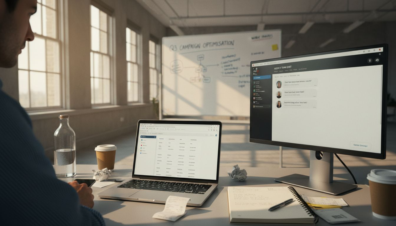 Manager reviews Tag Assistant client tracking