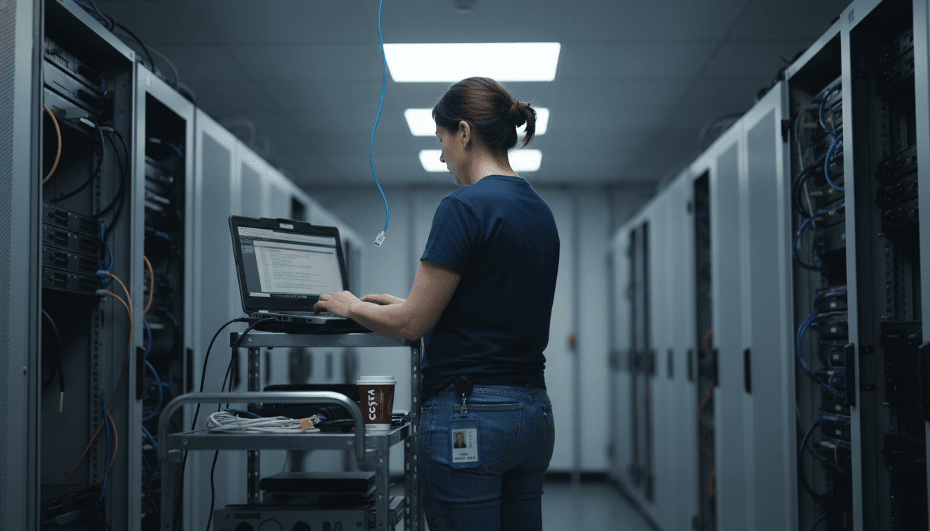 IT specialist managing server-side conversion tags