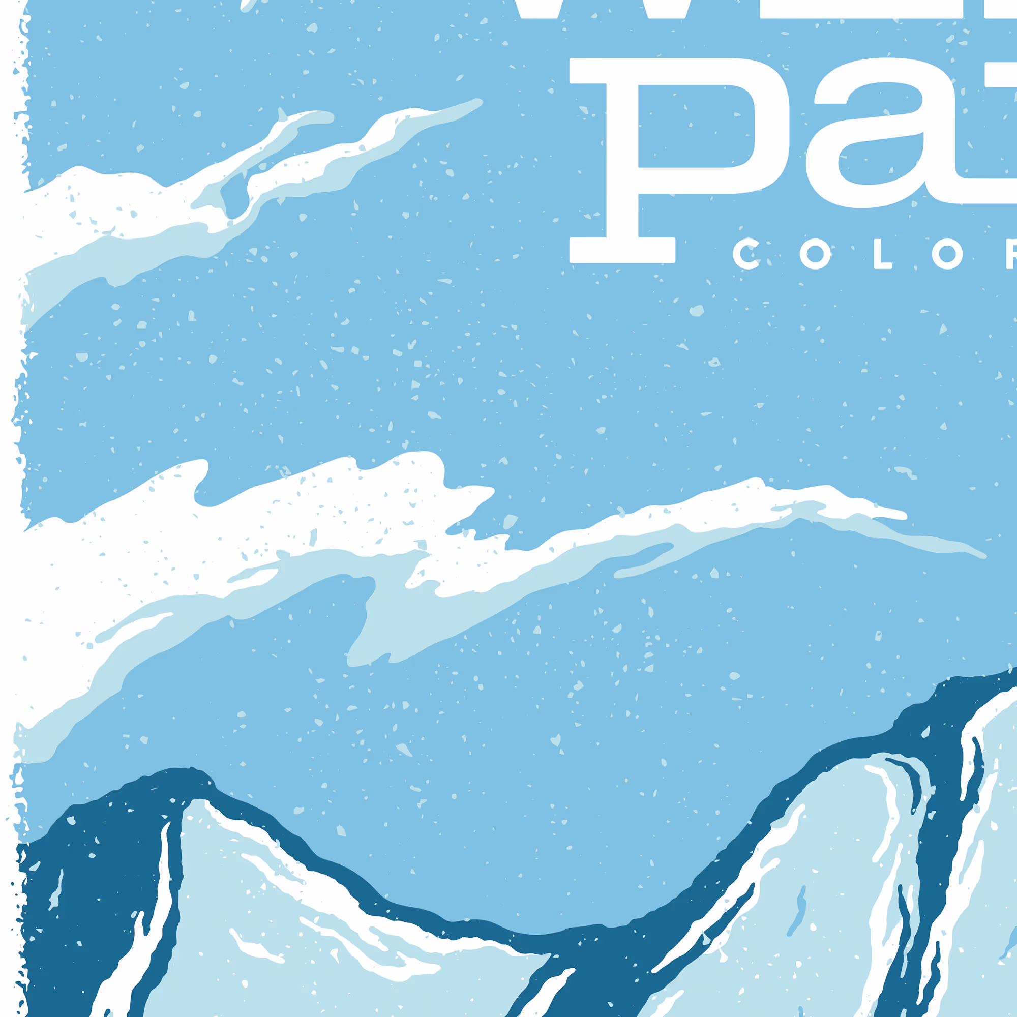 The top right quarter of a poster for Winter Park on the IKON pass