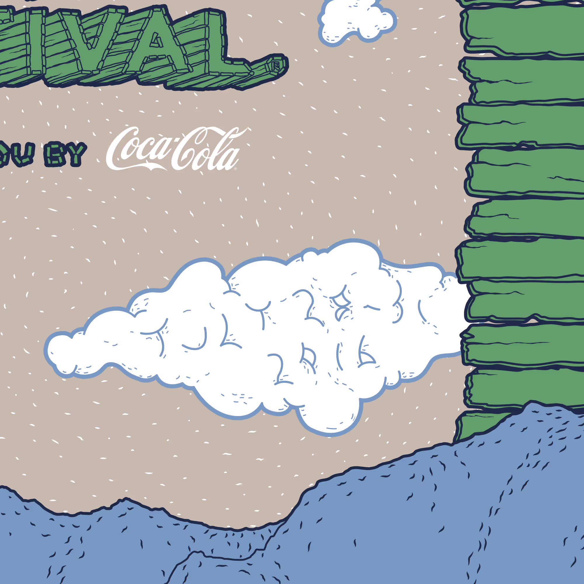 The lower right quarter of the Colorado Freeride Festival poster