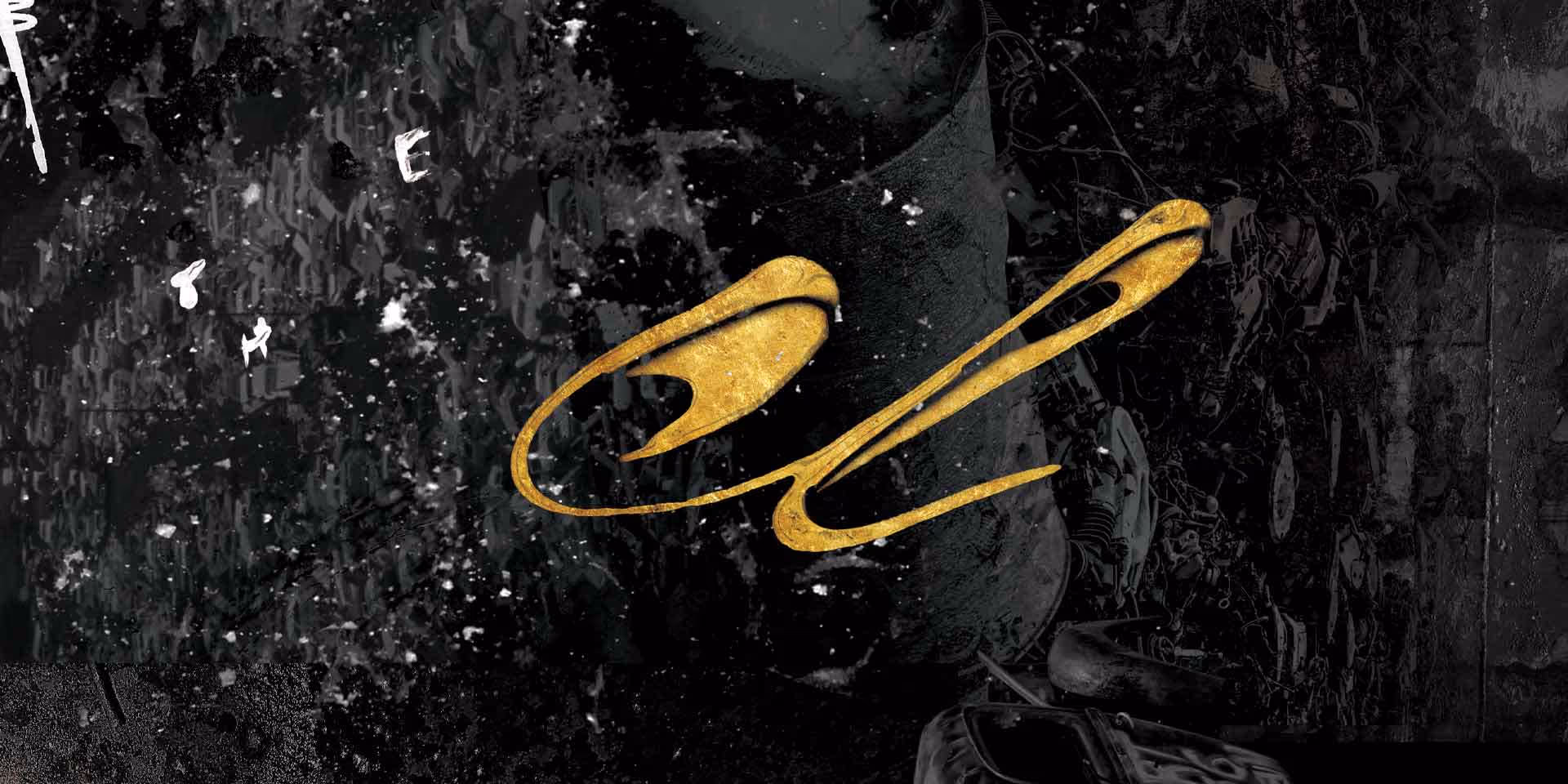 A close up detail of the "El" detail added to the new HG ski design