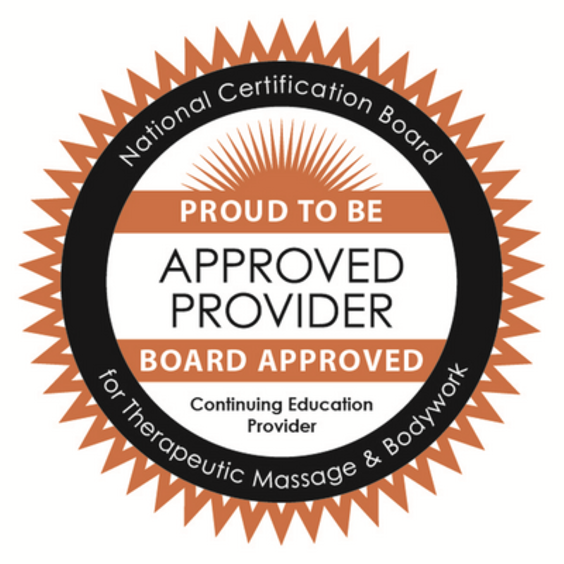 A Certification Badge for the National Certification Board for Therapeutic Massage & Bodywork