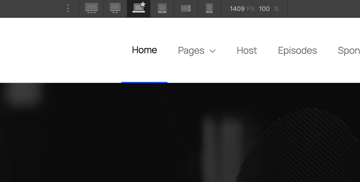 Responsive Design - Radio Webflow Template