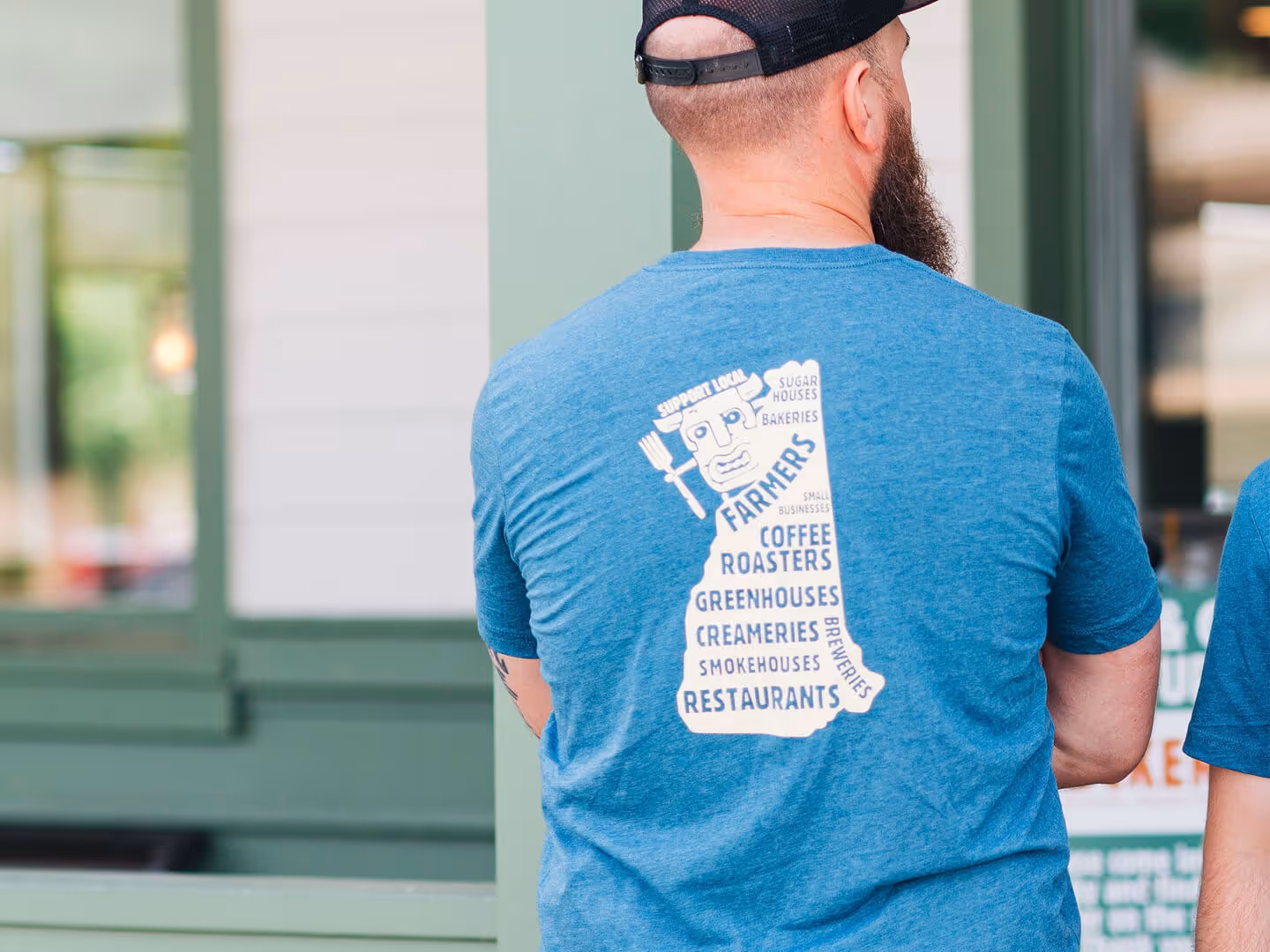 Male wearing Tucker's apparel