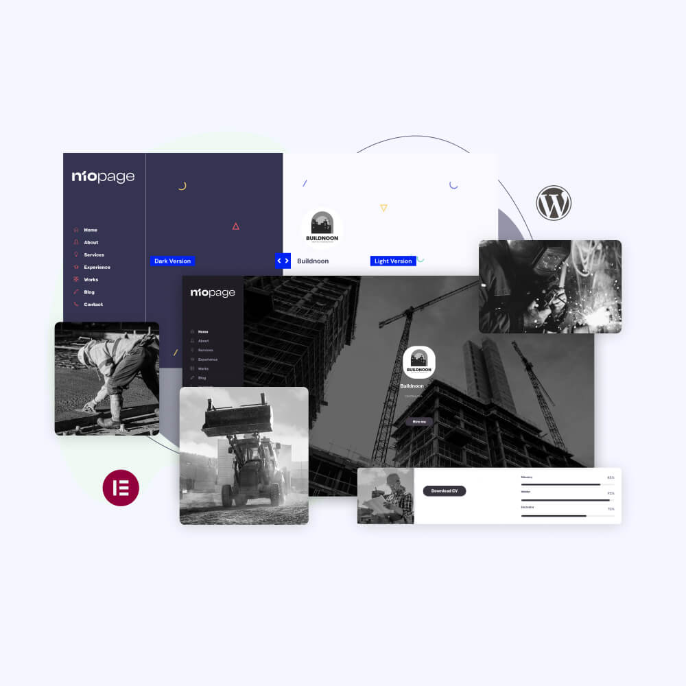 Annual WordPress Website - BauBau's yearly website service utilizing WordPress, tailored to meet the needs of the construction industry.