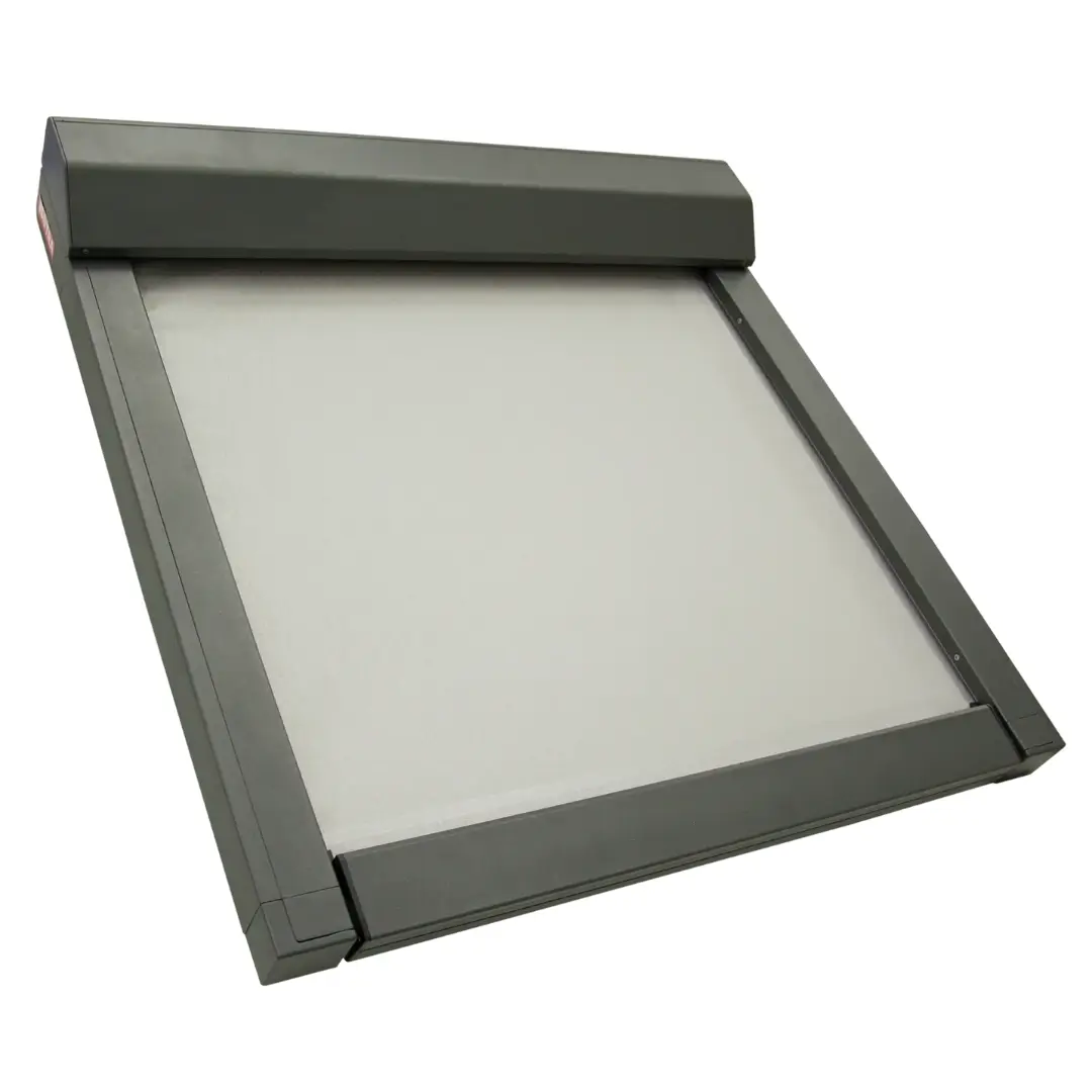 Veranda HRV08-ZIP – zippered skylight blind for verandas and rooflight shading