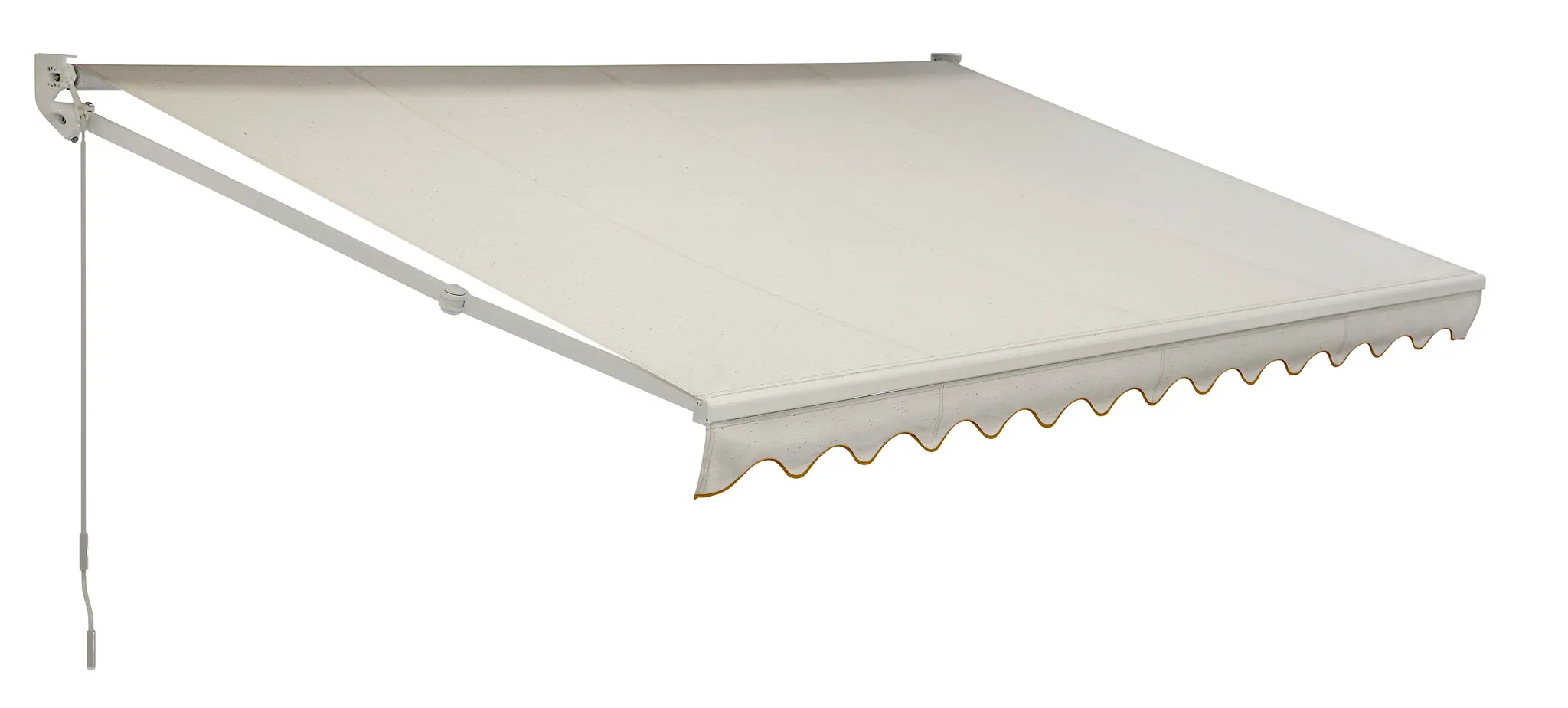 Terrace awning JASMINA – lightweight horizontal awning without load-bearing profile