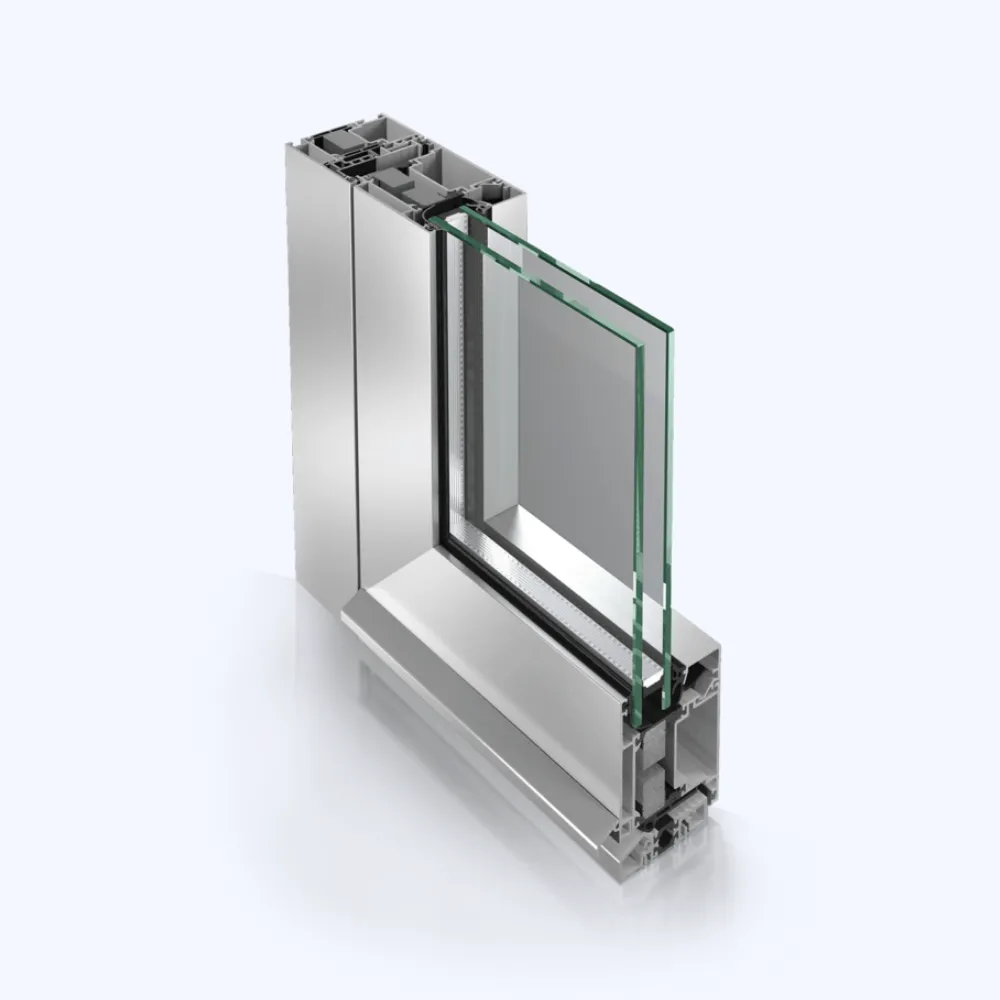 Aluminium window SCHUCO AWS 70.HI – 70mm high-insulation aluminium window system
