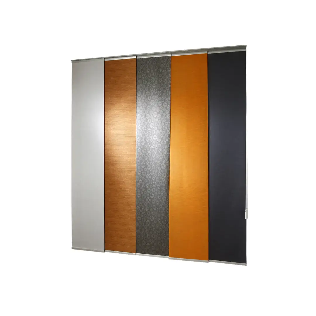 Japanese roller blind – modern interior panel blind for stylish sun protection and room division