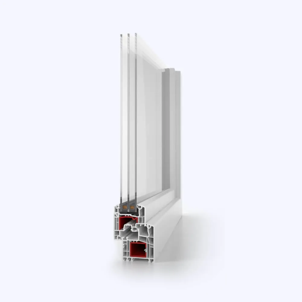 LIFE 70 plastic window – energy-efficient PVC window system for modern construction projects
