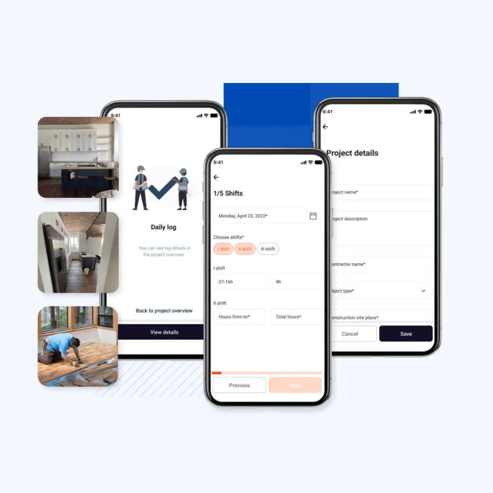 AI Construction Site Diary by BauBau - Revolutionizing project tracking with AI technology for efficient construction site management