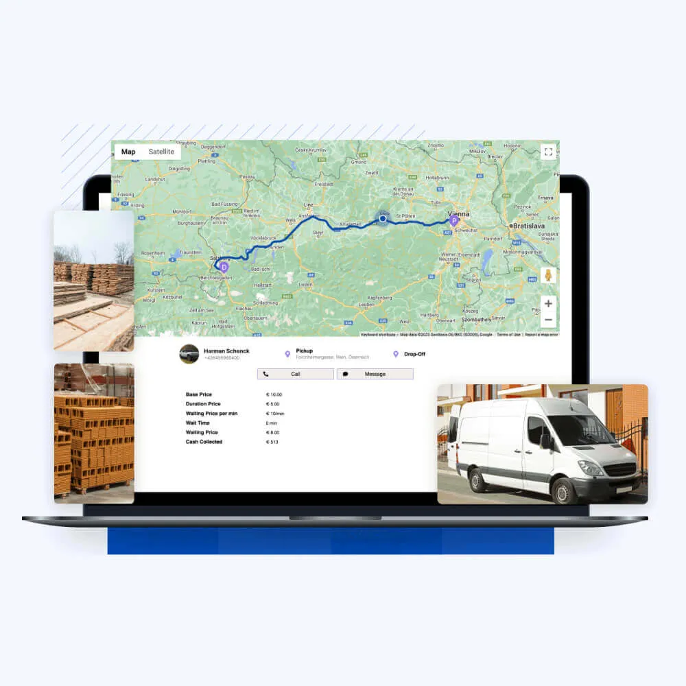 Order Tracking - Utilizing BauBau's streamlined system for efficient monitoring and management of orders, ensuring seamless tracking within the construction workflow