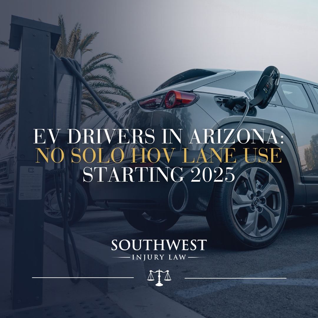 EV Drivers in Arizona | No Solo HOV Lane Use Starting 2025