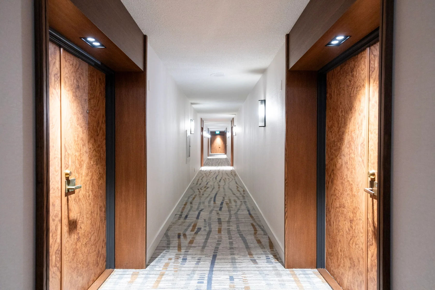Corridor refurbishment at 71 Charles Street East, Toronto, photo 6 of 6