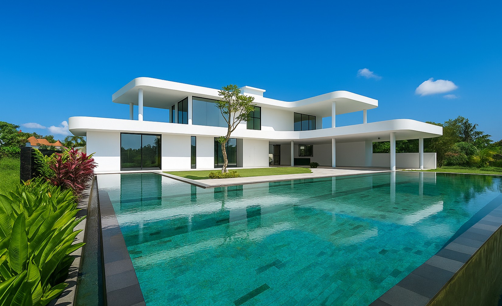 Minimalist jungle haven in Ubud