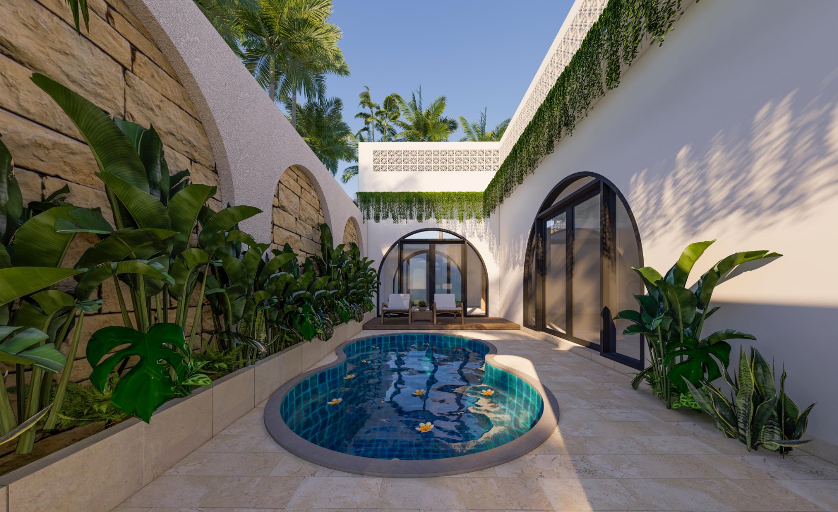 Rooftop living in Uluwatu