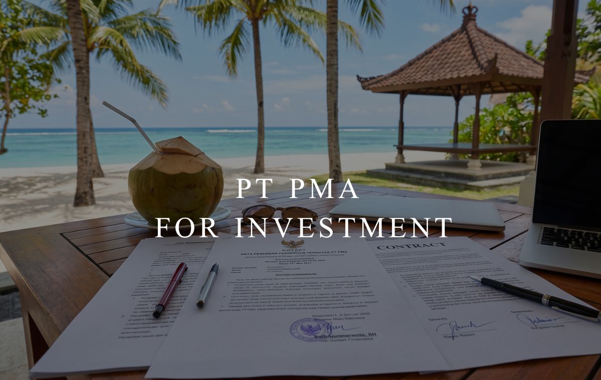 PT PMA for Bali freehold property: how it works 