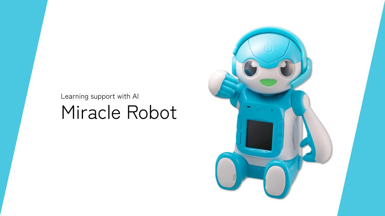 Learning support with AI  Miracle Robot