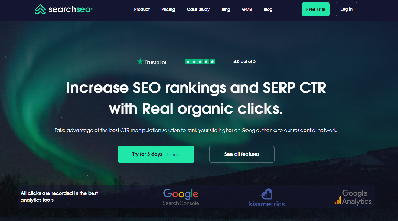SearchSEO Homepage Image