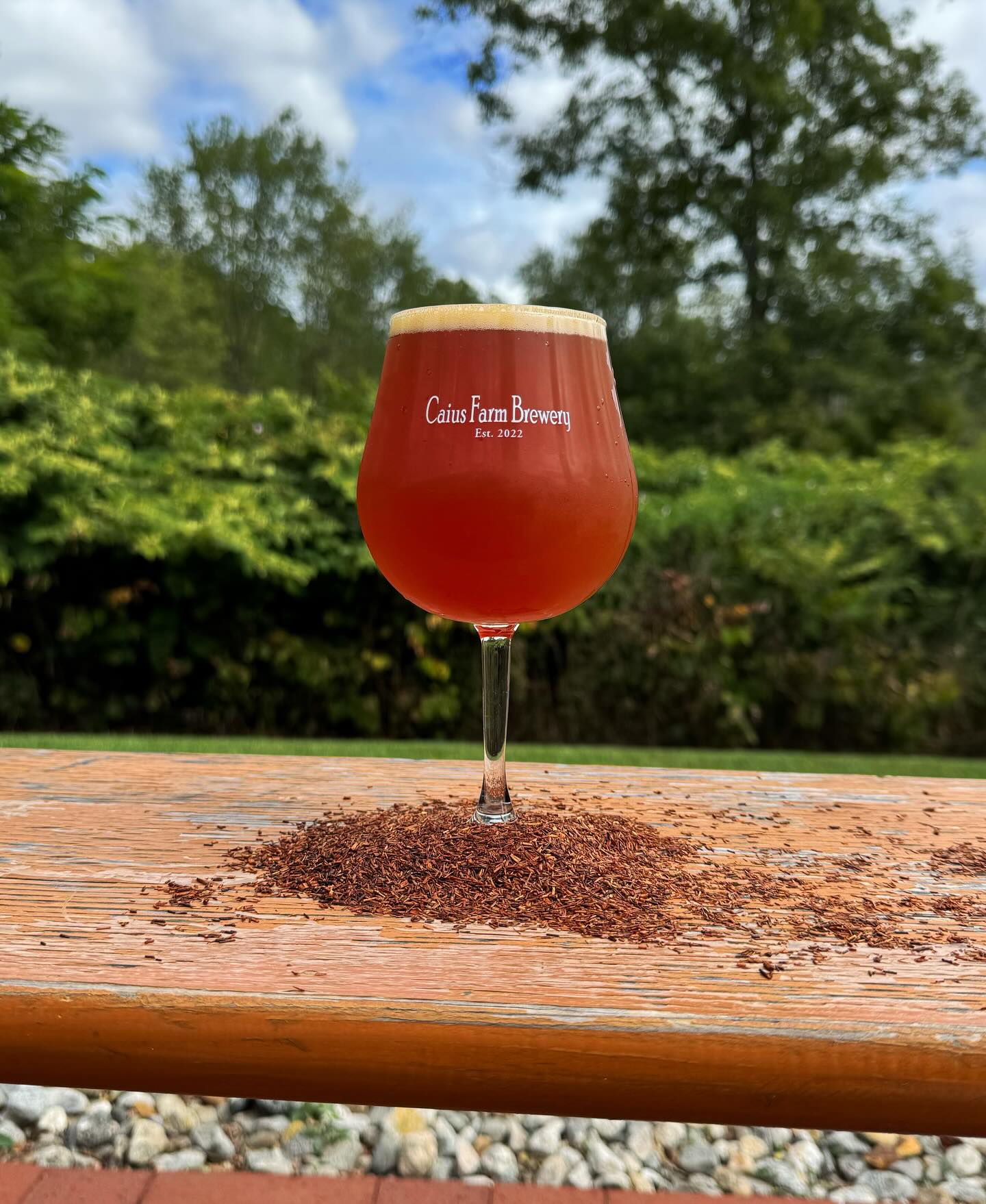 Instagram social icon, it can be clicked to reach the Caius Farm Brewery Instagram page.