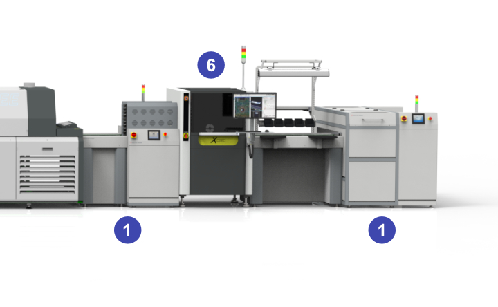 SMD Produktionsstrasse von Delsys AG
