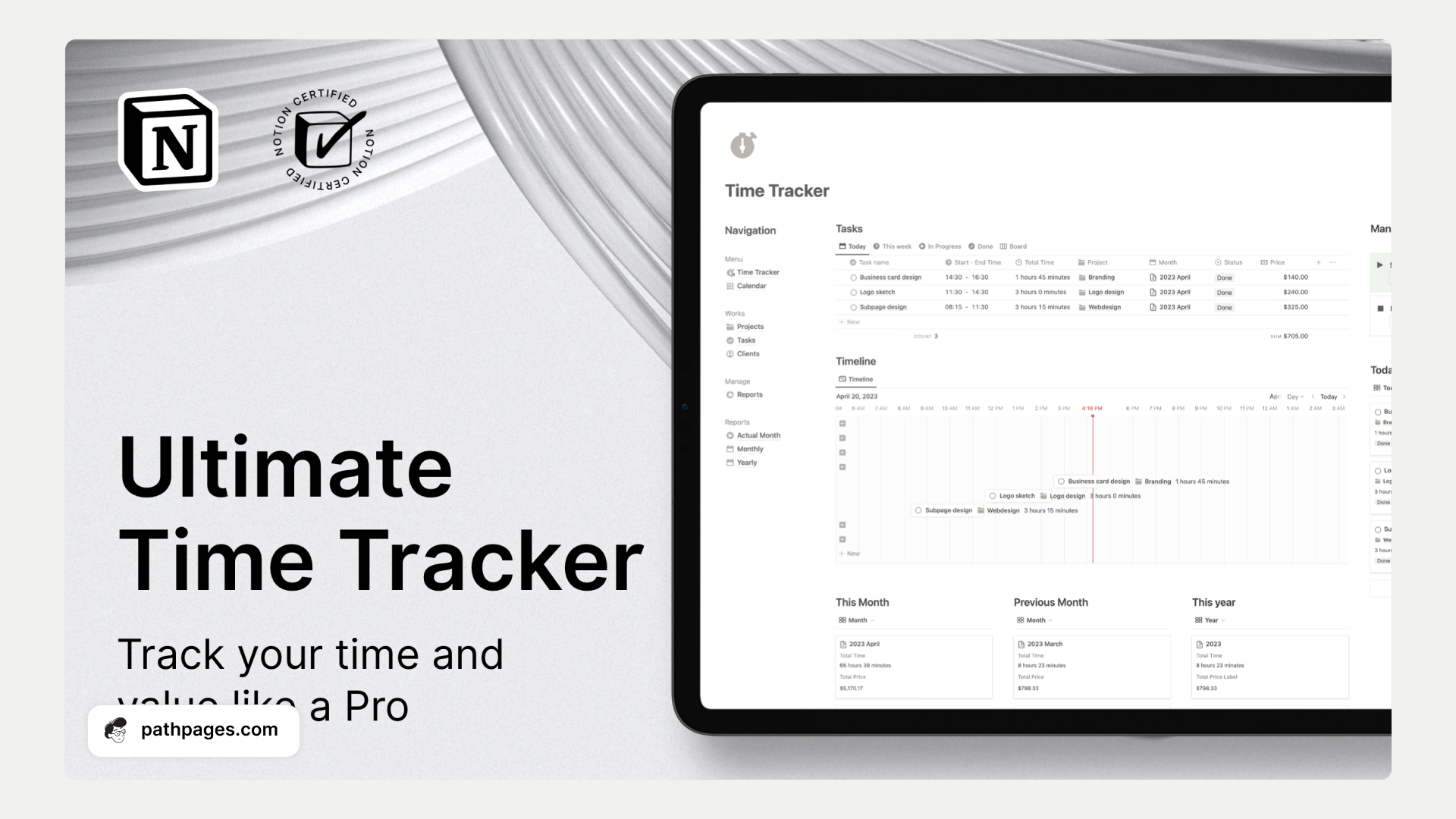 Weekly Calendar Template Notion