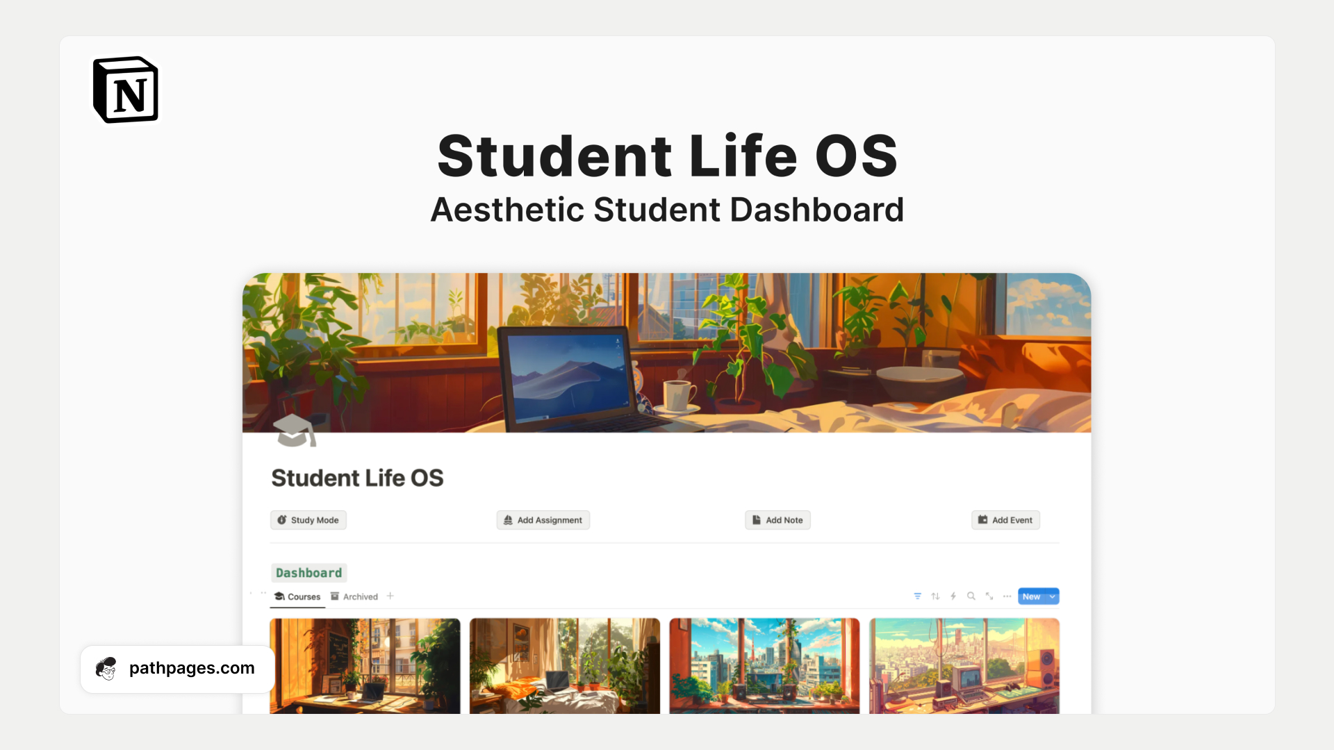 13. Student Life OS Notion