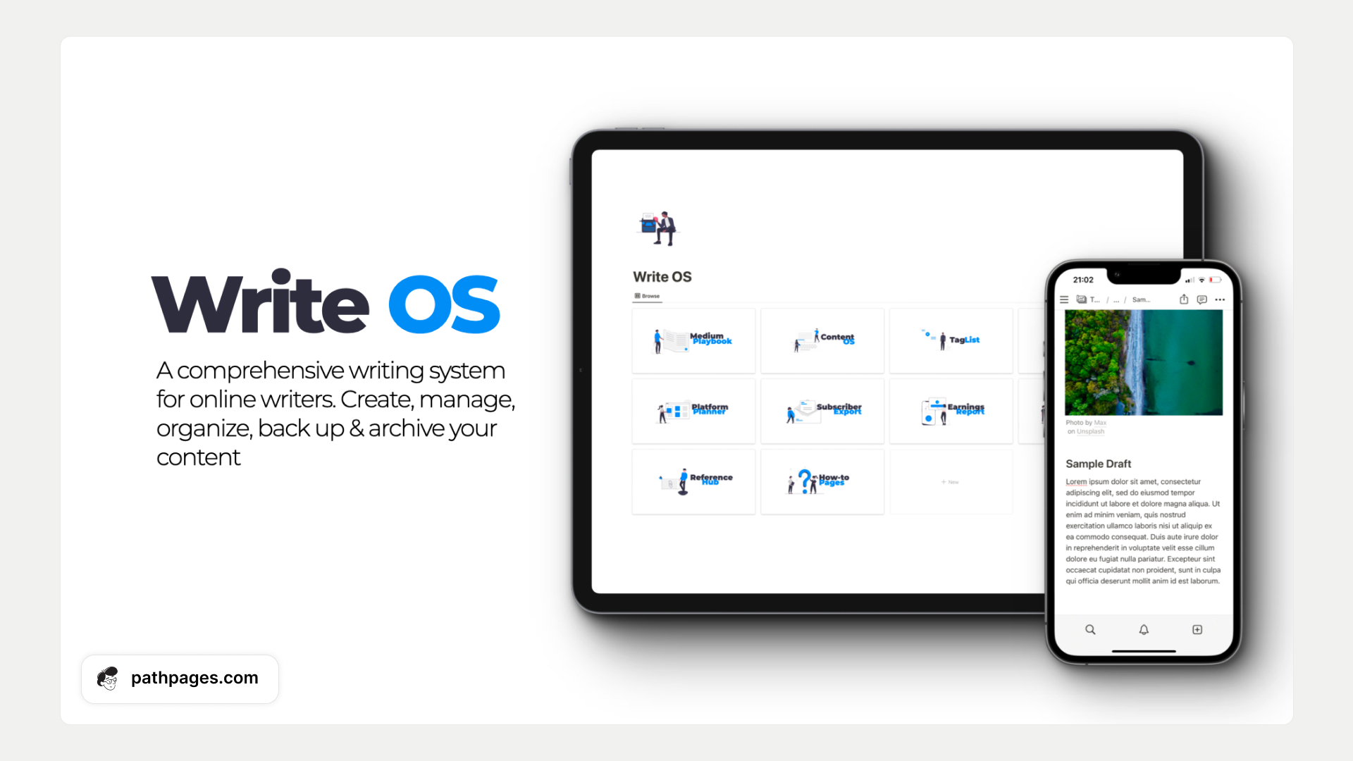 Write OS Notion Template for Medium