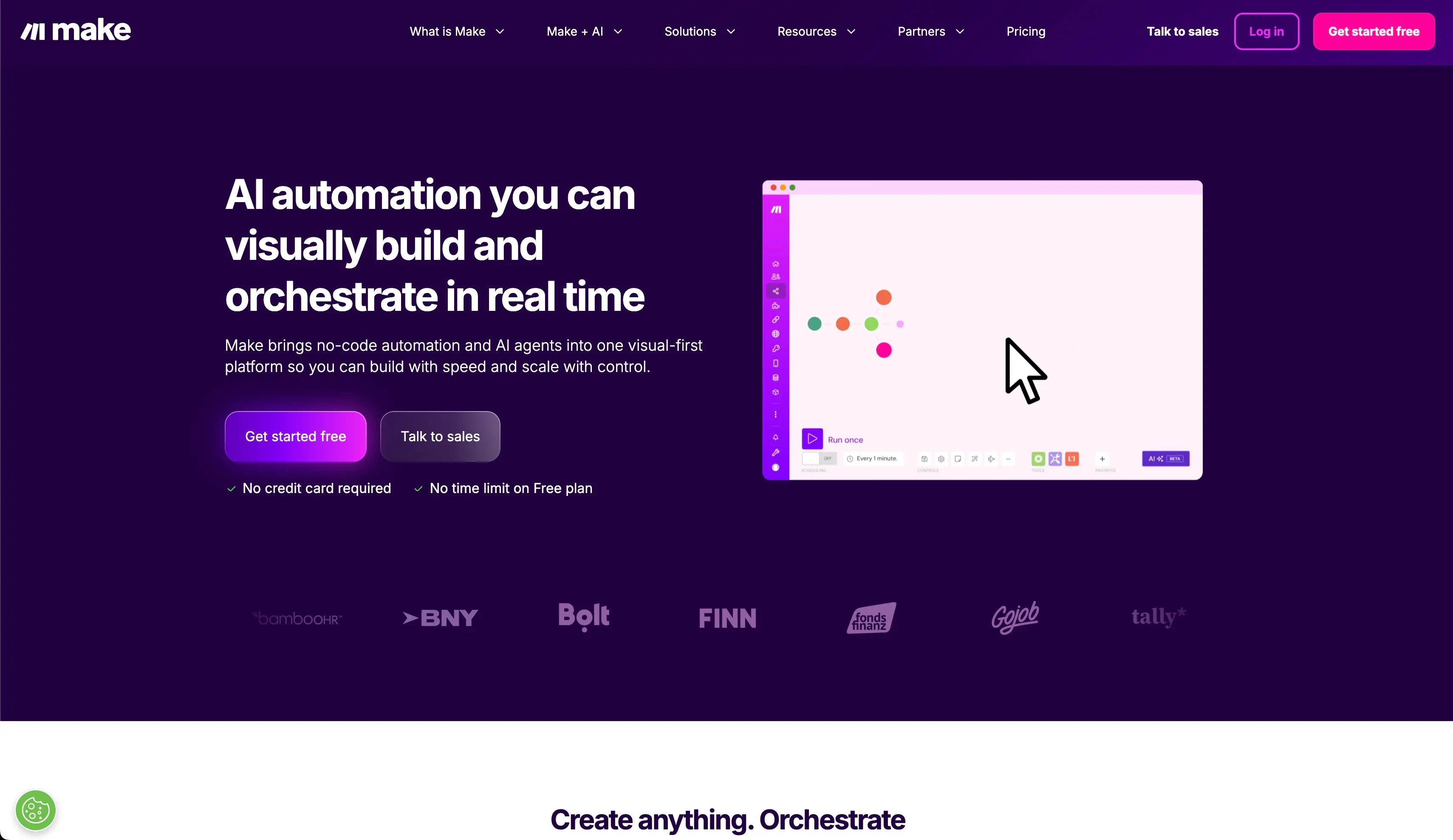Purple + Pink | SaaS / Automation | Website | Color, Copy, Layout, Type, Web, UX, Background, Gradient, Shadow, Shapes, Buttons, Navigation, Cards, Hero, Techy, Flat Design