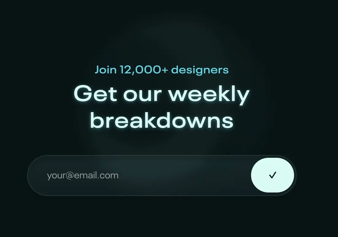 Black, Teal | Design / Newsletter / Media | Website | Color, Type, UX, Web, Gradient, Shadow, Shapes, Forms, Buttons, Call to action, Futurism, Techy
