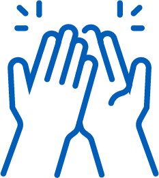 high five icon 