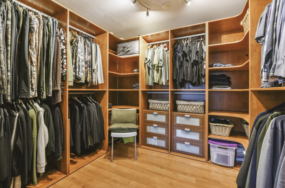first custom closet