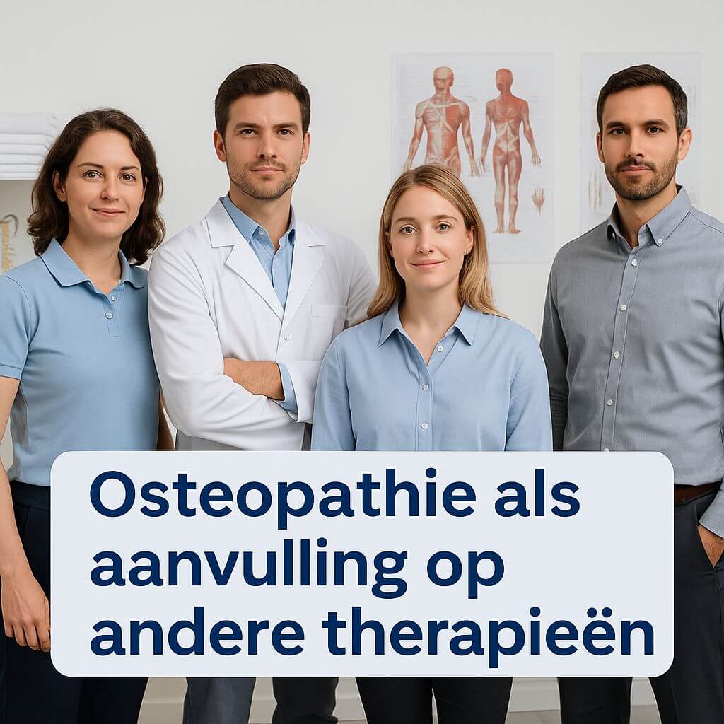 Osteopathie als waardevolle aanvulling op andere therapieën