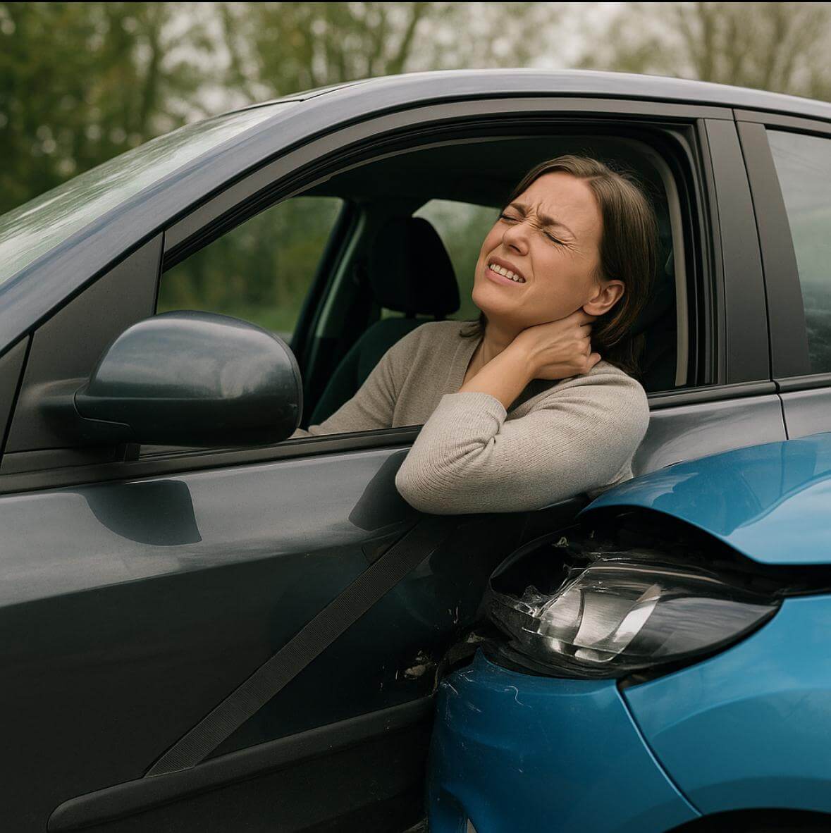 Osteopathie na ongeluk, trauma of whiplash