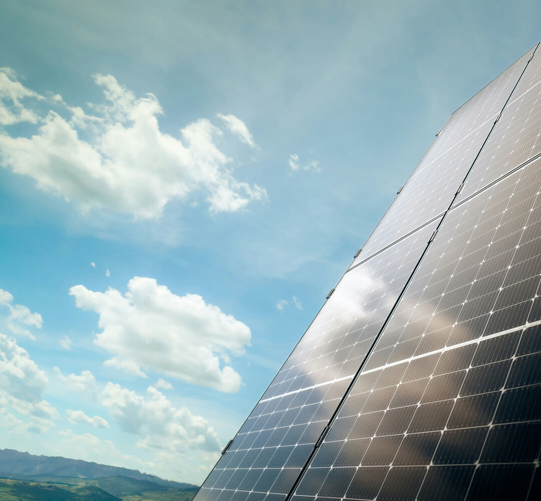 Solar panel installation