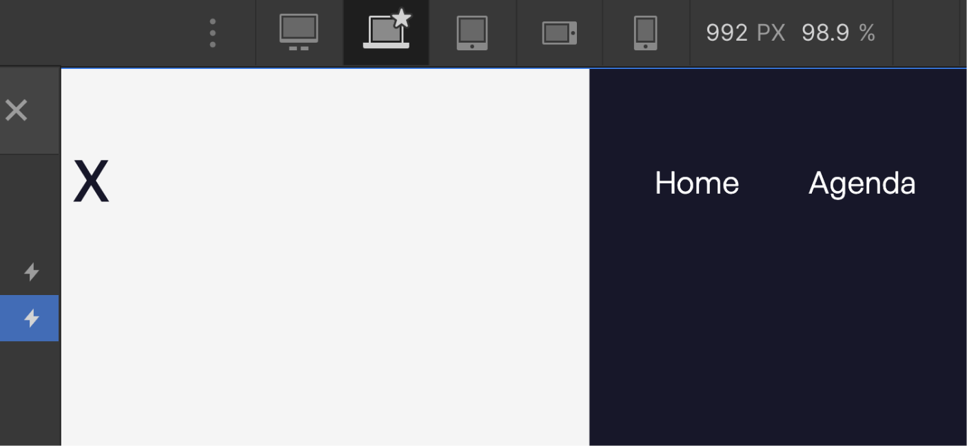 Responsive Design - Conference X Webflow Template