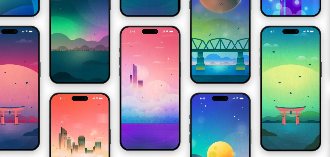 A cover photo for the mobile wallpaper project