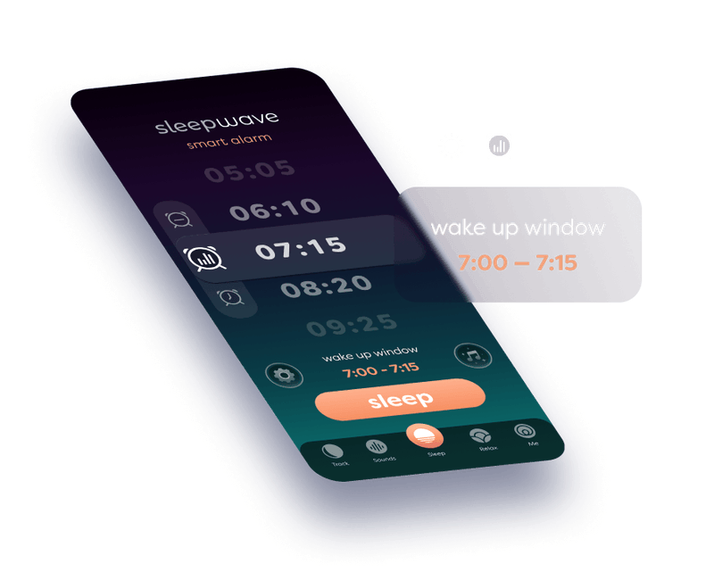 Sleepwave - Smart Alarm & Sleep Tracker App